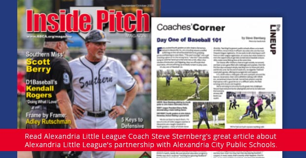 Inside Pitch article about Alexandria Little League