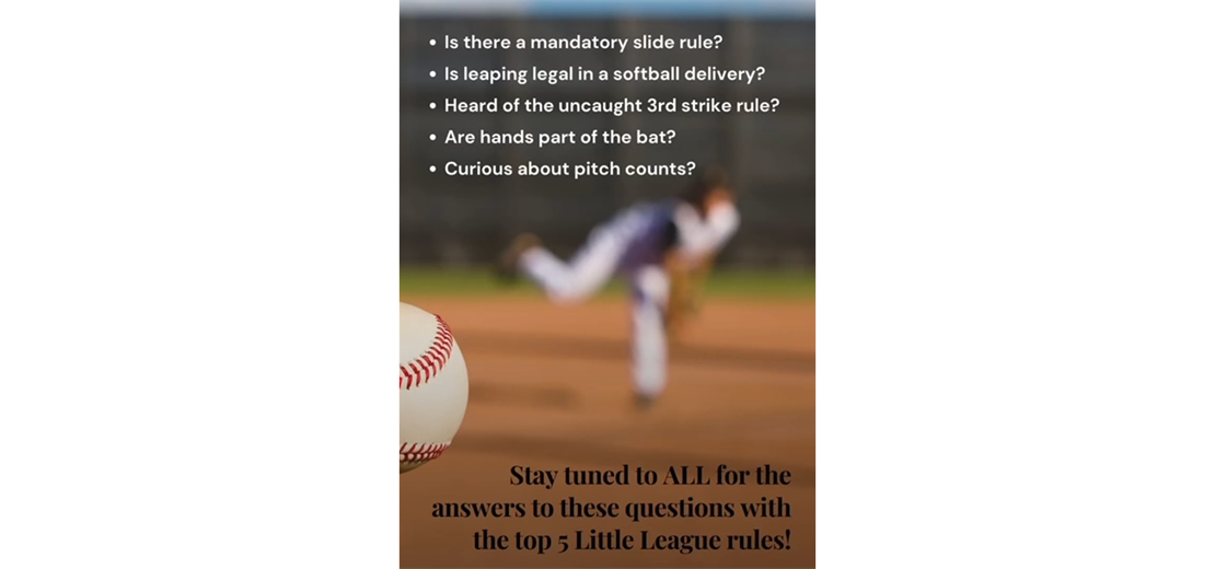 featuring a few LL rules to know this month on our social media channels